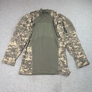 US Army Combat Shirt Size Small Flame Resistance Stretch Digital Camo